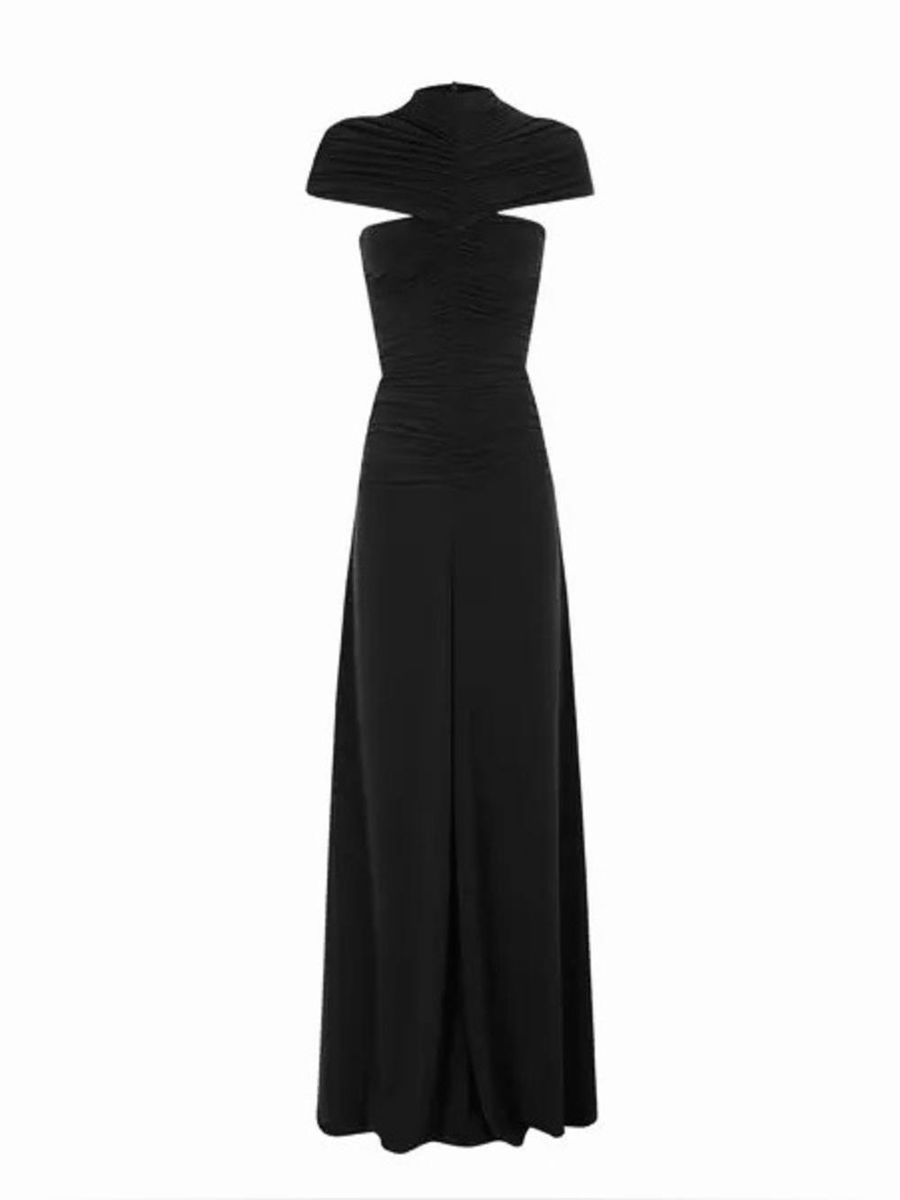 Black Koahari Drama dress- small